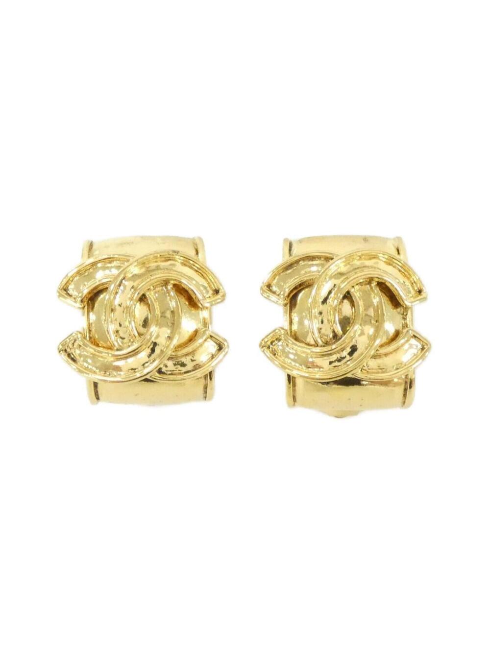 Chanel Clip-On Earrings Gold- #371964C82B